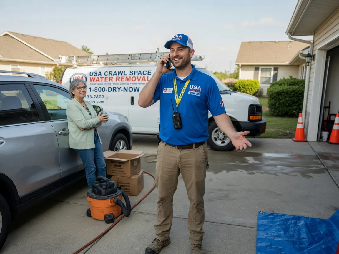 Crawl Space Water Removal Clinton, AR FAQs